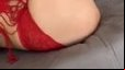 Loirinha de calcinha ao vivo