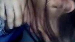 Hot GF sucking dick at park in car