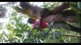 Desi village girl exposed and fucked in Forrest