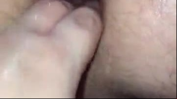 Wife fisting husband hardcore arse gaping